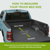 YITAMOTOR® 5.2 ft Bed Tonneau Cover Soft Roll Up for 2015-2024 Chevrolet Colorado GMC Canyon