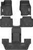 YITAMOTOR® Floor Mats for 2021-2024 Jeep Grand Cherokee L (6 Passenger Without Center Console) Custom Fit Jeep Grand Cherokee L TPE All Weather 1st, 2nd Row and 3 Rows Full Set Car Mats, Black