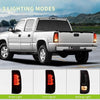 YITAMOTOR® LED 2007 Silverado Classic 2003-2006 Chevy Silverado Replacement Clear Lens Headlamps + Taillights