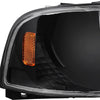 YITAMOTOR® 94-01 Dodge Ram 1500/94-02 Dodge Ram 2500 3500 Headlight Assembly Black Housing + Corner Lights