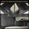 Custom Fit Floor Liners for 2018-2020 Toyota Tacoma Double Cab, Floor Mats 1st & 2nd Row All Weather Protection - YITAMotor