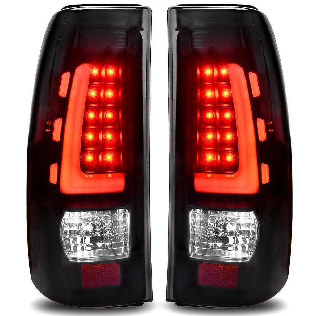 YITAMOTOR® LED Tail lights for 1999-2007 Chevy Silverado / 1999-2002 GMC Sierra