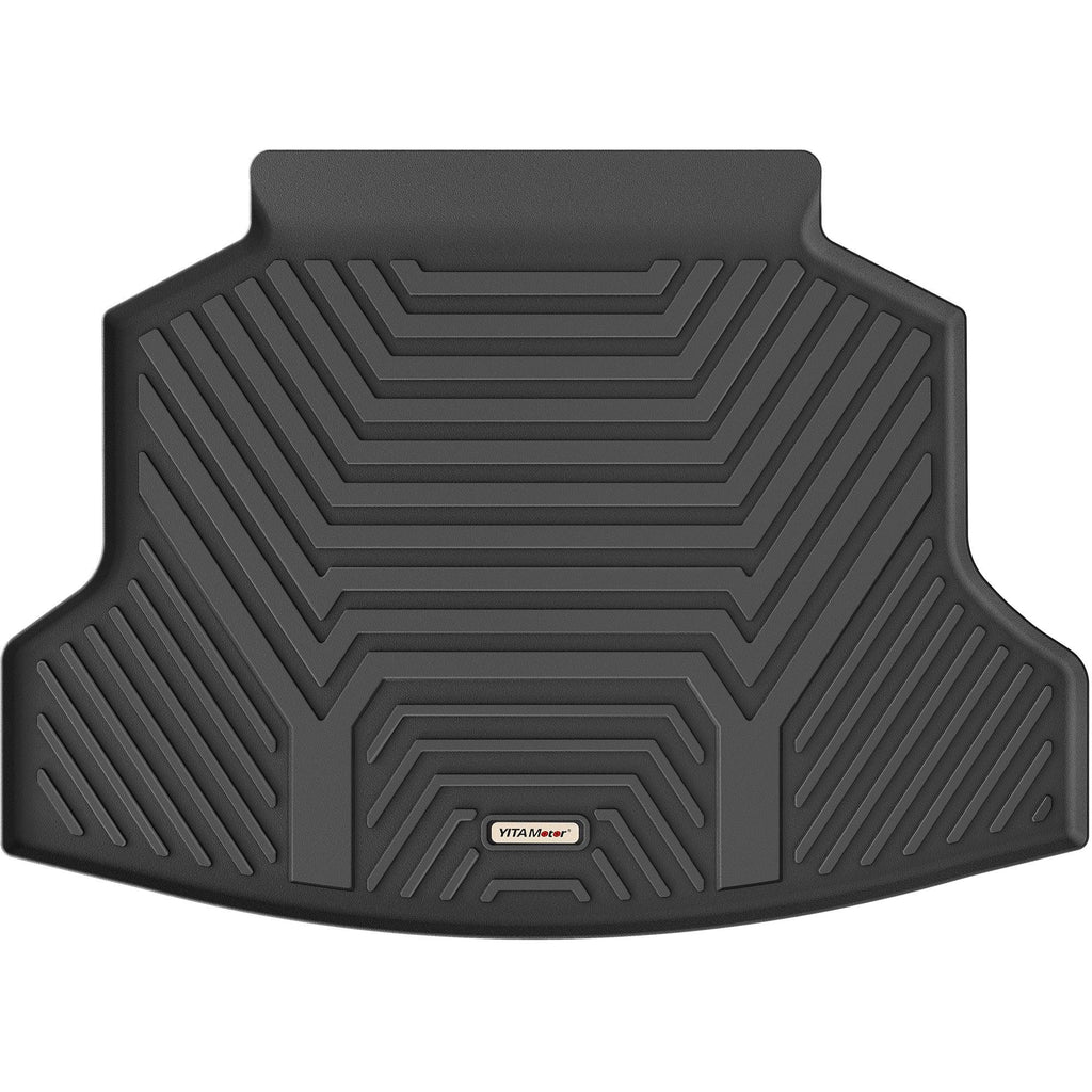 YITAMOTOR® Cargo Trunk Mats for 2012-2016 Honda CRV, All-Weather Protection Custom-Fit Black TPE Cargo Liners