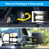 Ford F250 F350 Super Duty towing mirrors w/ manual-folding function