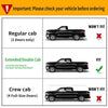 YITAMOTOR® 1999-2018 Chevy Silverado GMC Sierra Extended Cab 3'' Running Boards Side Step Nerf Bars - YITAMotor