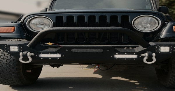 How to Install Front Bumper For 1987-2006 Jeep Wrangler TJ YJ?