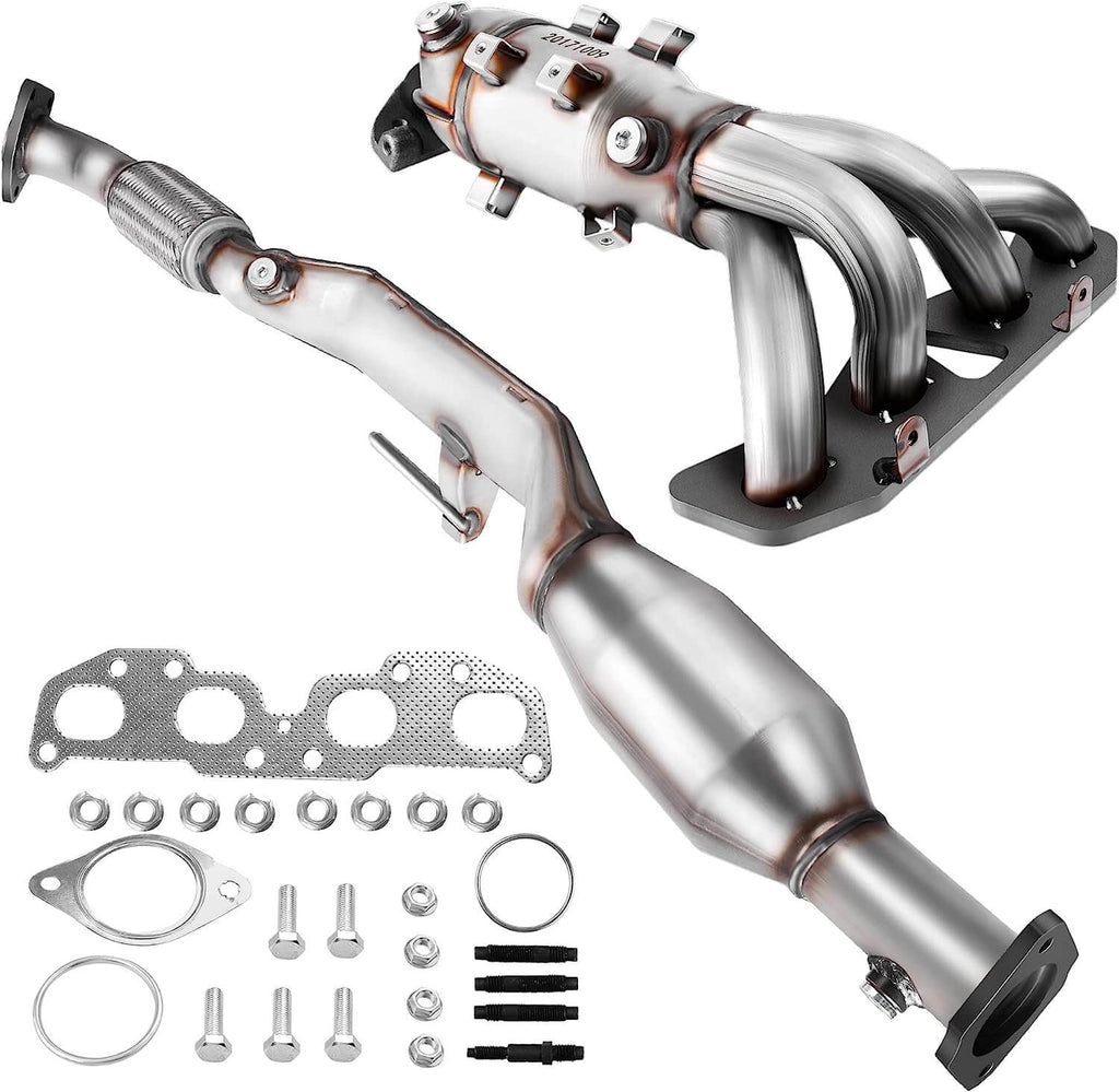 2007-2012 2009 Nissan Altima 2.5L Front Rear Catalytic Converter