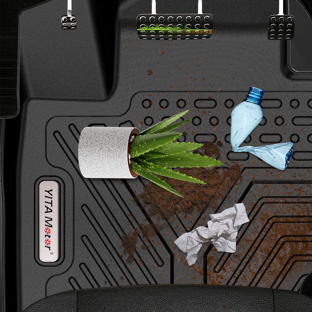 YITAMOTOR® All-Weather Cargo Liner Floor Mats for 2017-2022 Kia Sportage, Full Protection