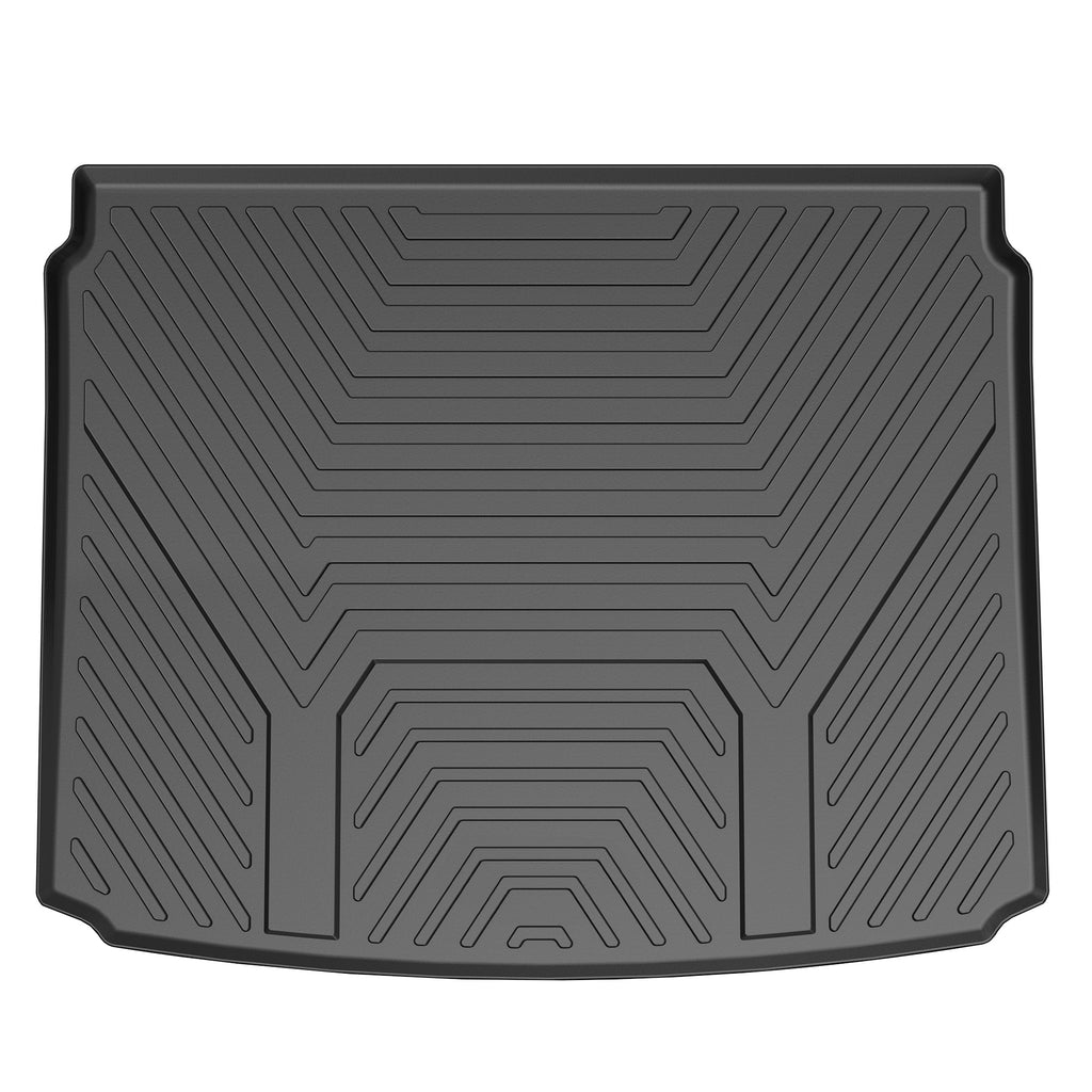 YITAMOTOR® Custom-Fit Black TPE All-Weather Cargo Trunk Liner for 2021-2024 Nissan Rogue (Excludes Sport Models)