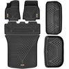 YITAMOTOR® 3D TPE All-Weather Floor Mats & Cargo Liner Full Set for 2020-2024 Tesla Model Y, Waterproof Protection