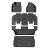 YITAMOTOR® All-Weather Cargo Liner Floor Mats for 2017-2021 Chrysler Pacifica (Excludes Hybrid Models), Full Protection