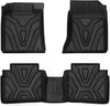 YITAMOTOR®Floor Mats Compatible with Nissan Altima 2019-2023, Custom Fit TPE All Weather Car Liners, 1st & 2nd Row Floor Liners, Black