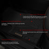 YITAMOTOR® All-Weather Floor Mats Set for 2017-2021 Chrysler Pacifica (Excludes Hybrid Models), 1st, 2nd & 3rd Row Protection