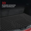 YITAMOTOR® Custom Fit All-Weather Floor Mats for 2022-2025 Honda Civic Sedan (Not for Hatchback), TPE 1st & 2nd Row Floor Liners & Trunk Mat Set