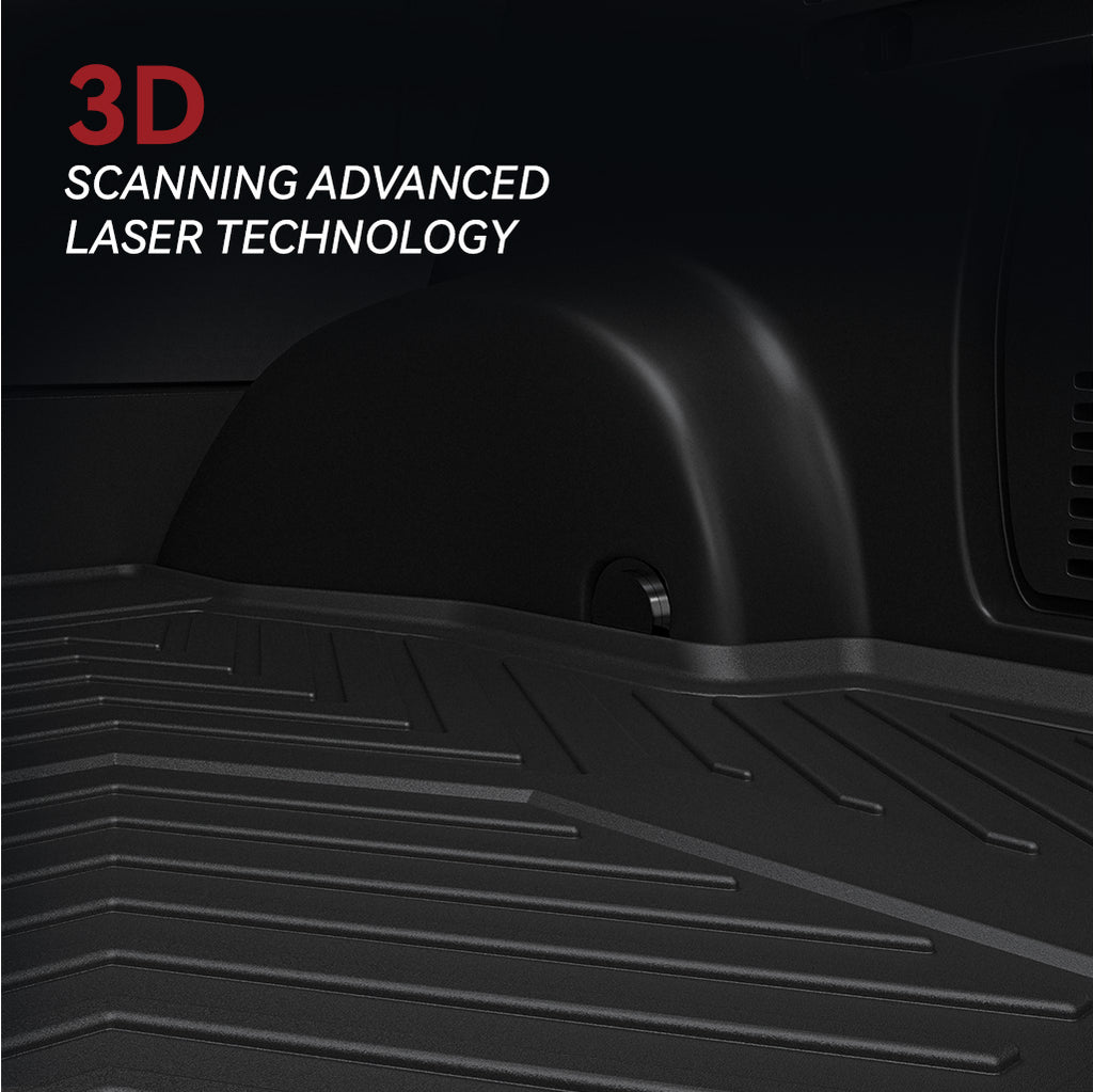 YITAMOTOR® All-Weather Cargo Trunk Liners for 2019-2024 Toyota RAV4, Rear Trunk Mat Protection