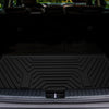 YITAMOTOR® Custom-Fit Black TPE All-Weather Cargo Mats for 2018-2023 Chevrolet Traverse, Full Trunk Liner Protection