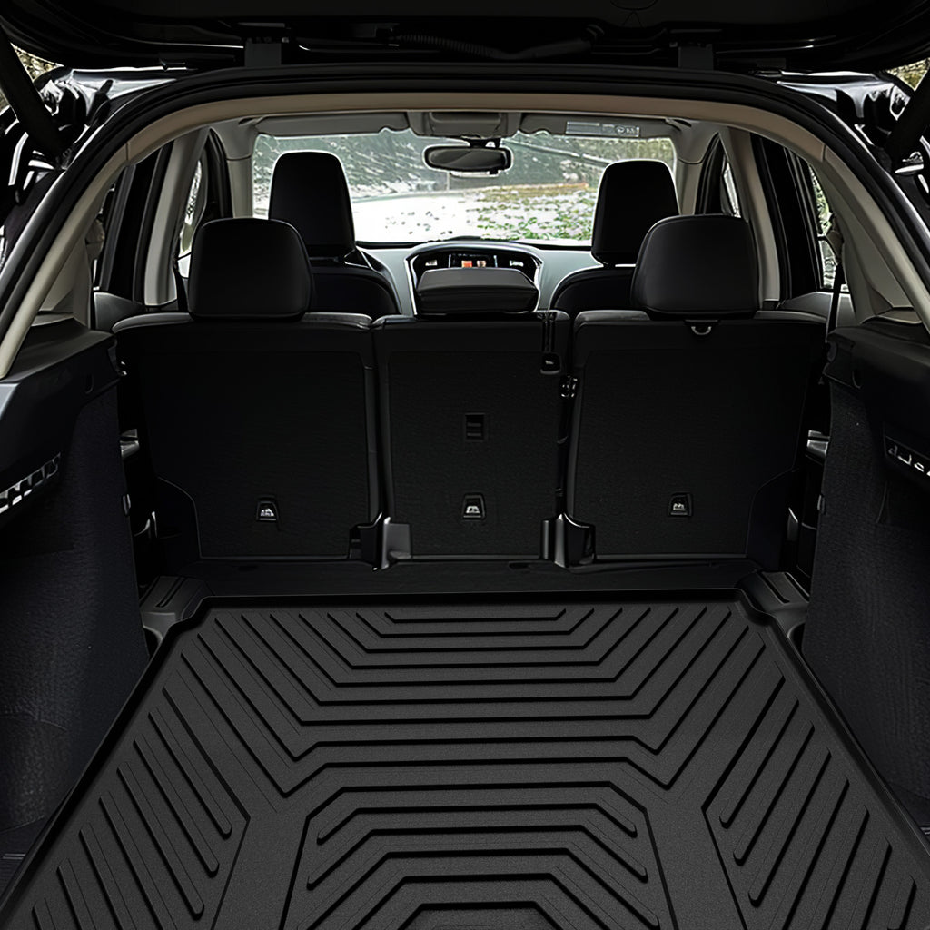YITAMOTOR® Custom-Fit Black TPE All-Weather Cargo Trunk Liner for 2021-2024 Nissan Rogue (Excludes Sport Models)