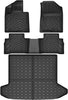 YITAMOTOR® Floor Mats for 2022-2024 Hyundai Tucson (Only Fits Vehicles with Standard Audio System), Custom Fit for Hyundai Tucson Floor Mats Set TPE Rubber Waterproof Interior Accessories, Black
