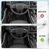 YITAMOTOR® All-Weather Floor Mats for 2020-2024 Hyundai Palisade, Custom Fit for Bucket Seats, 3-Row Mats & Cargo Liner, Black