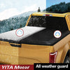 YITAMOTOR® Funda Tonneau suave para caja de camioneta de tres pliegues compatible con Nissan Frontier 2022-2024 con caja de 6 pies