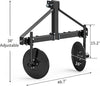 YITAMOTOR® 48.7" Adjustable Disc Bedder, Heavy Duty Garden Disc Plow Compatible for Category 1, 3 Point Quick Hitch for Tractor