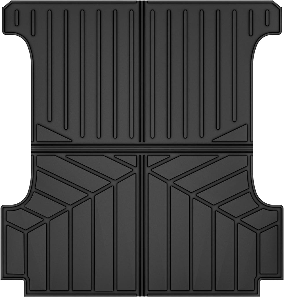 Alfombrilla para cama compatible con Dodge Ram 1500 2019-2024 de 5.7 pies, forro para caja de camioneta para accesorios Ram 1500, accesorios de protección para todo tipo de clima, alfombrillas para caja de camión