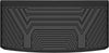 YITAMOTOR® All-Weather Waterproof Rubber Cargo Liner for 2023-2025 Honda Pilot, Rear Trunk Mat