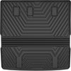 YITAMOTOR® Cargo Trunk Liner Compatible with 2023-2024 Honda Pilot, Cargo Mat with Backrest Mat Behind 3rd Row Back Seat Protector, All Weather Custom Fit Black Cargo Mats