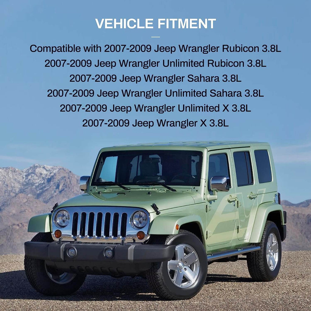 YITAMOTOR® 2007-2009 Jeep Wrangler JK 3.8L Convertidor catalítico Serie de alto flujo de acero inoxidable