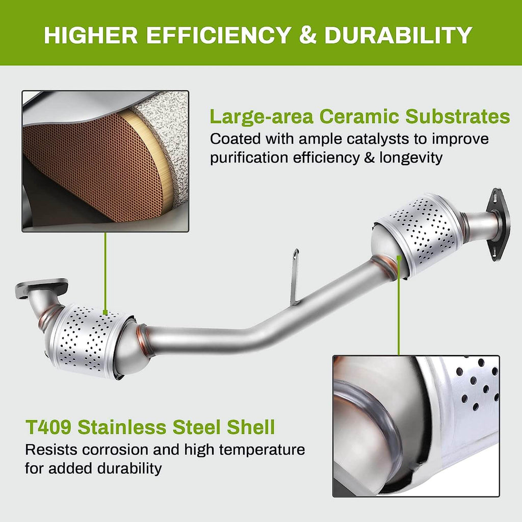 YITAMOTOR Catalytic Converter For 1999 2006 Subaru Impreza Forester Legacy Outback Baja 2.5L Cat High Flow Series