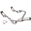 YITAMOTOR® EPA Front Y Pipe Catalytic Converter for 2007 2008 2009 Jeep Wrangler JK 3.8L