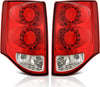 YITAMOTOR® Luz trasera LED Luz trasera Lámpara de freno con bombilla interior para Dodge Grand Caravan 2011-2020 11-20 Dodge Grand Caravan-Lado del conductor y del pasajero