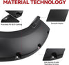 Kit de guardabarros YITAMOTOR® para Ford F150 Styleside 04-08, Lincoln Mark LT 06-08, ruedas delanteras traseras estilo remache de bolsillo 