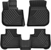 YITAMOTOR®Floor Mats Compatible with 2018-2024 BMW X3 All Weather Waterproof Liners 3pcs