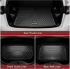 YITAMOTOR® All Weather Floor Mats Cargo Liners for 2020-2024 Tesla Model Y Front Rear Black