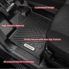 YITAMOTOR® Custom Fit All-Weather Floor Mats & Cargo Liner for 2023-2025 Honda CR-V, TPE Hybrid Floor Liners & Cargo Mat Full Set