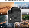 YITAMOTOR® Custom Fit All-Weather Floor Mats & Cargo Liner for 2023-2025 Honda CR-V, TPE Hybrid Floor Liners & Cargo Mat Full Set