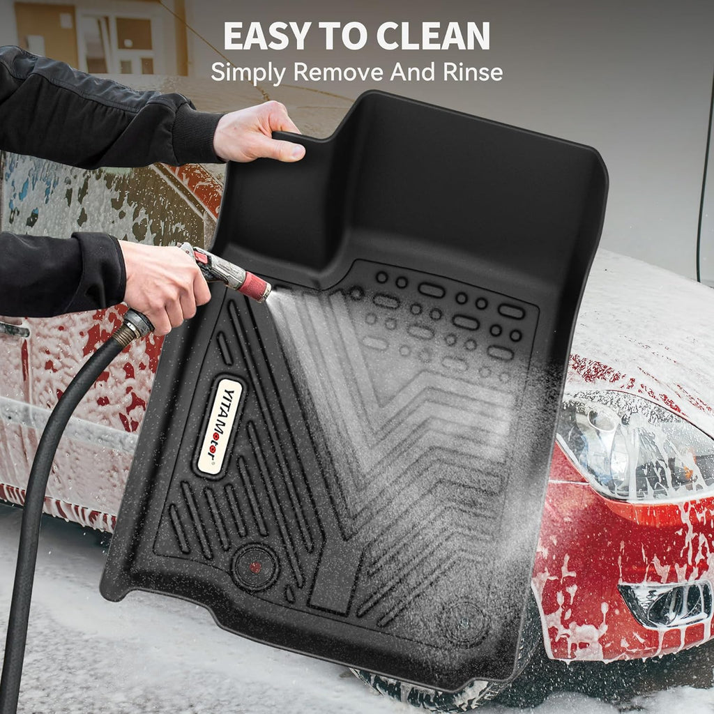 YITAMOTOR Heavy Duty All Weather Floor Mats for 2022 2024 Hyundai Tuc YITAMotor