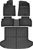 YITAMOTOR® 4PCS Floor Mats & Rear Trunk Cargo Liner P Carpets For 23-24 Kia Sportage Hybrid