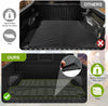 Alfombrilla de cama compatible con Ford Ranger SuperCrew Cab 2019-2023, cama corta de 5 pies, forro de caja de camioneta para accesorios Ford Ranger, accesorios de protección para todo tipo de clima, alfombrillas para cama de camión