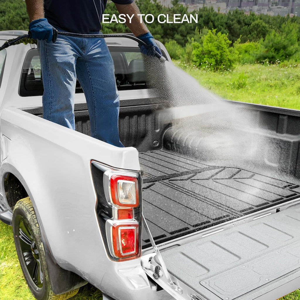 YITAMOTOR® Truck Bed Mat for 2022-2024 Toyota Tundra CrewMax 5.5Ft Short Bed, All-Weather Bed Liner for Toyota Tundra Accessories