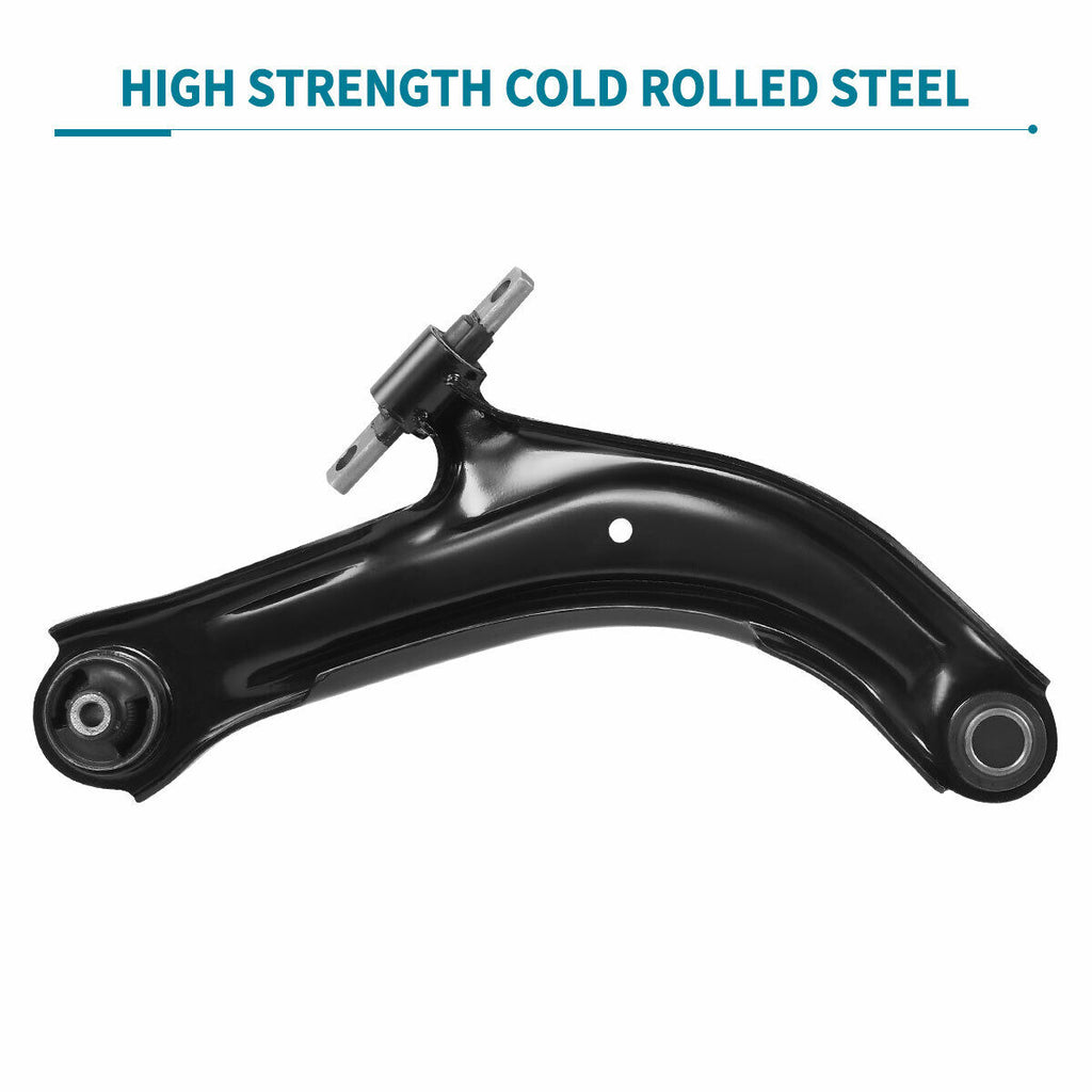 Front Lower Control Arm Compatible with Sentra 2007-2012, w/Ball Joint, Bushing Accembly