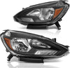 YITAMOTOR® Halogen Headlights For Nissan Sentra 2016-2019 Replacement Headlamps Left+Right