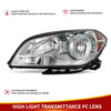 YITAMOTOR® For 2008-2012 Chevy Malibu Chrome Halogen Headlights Assembly Headlamp 08-12 Set