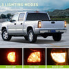 YITAMOTOR® Chevy Silverado 2003-2006 Headlights + Smoke Taillight headlamp Set