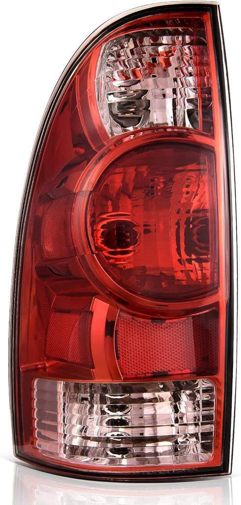 YITAMOTOR® Left Driver Side Tail lights Assembly Brake Rear Lamps Compatible with 2005-2015 Toyota Tacoma Taillight OE Replacement-With Bulb