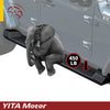 YITAMOTOR® estribos compatibles con Jeep Wrangler JK 2007-2018 de 4 puertas, barras Nerf, escalones laterales negros (no para el modelo JL)