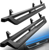 YITAMOTOR® Running Boards Compatible with 2007-2021 Toyota Tundra Double Cab, Off-Road Drop Side Steps, Black Powder Coated Nerf Bars