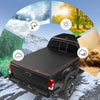 YITAMOTOR® 5.7FT Bed Tonneau Cover For 2003-2023 Dodge Ram 1500 2500 3500 Soft 3-Fold w/ Lamp