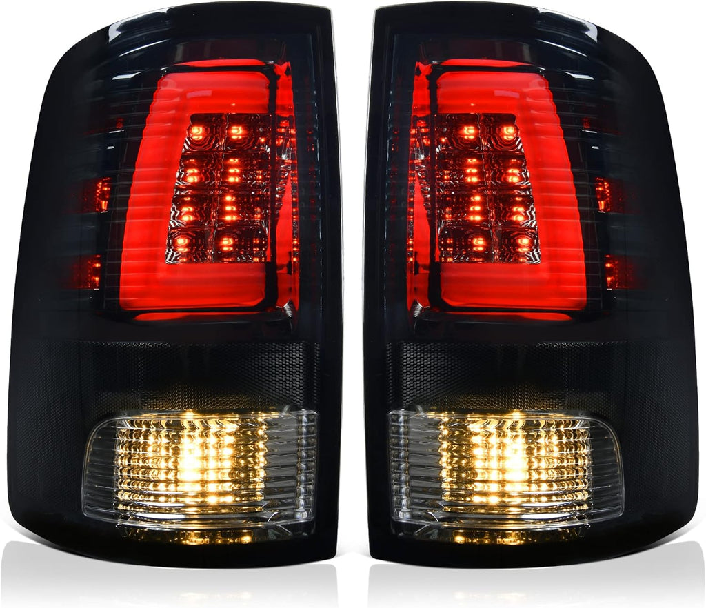 YITAMOTOR® LED Tail Lights For 2009 Ram 1500, 2010-2018 Dodge Ram 1500/2500/3500, 2019-2022 Ram 1500 Classic Taillights Assembly - Driver & Passenger Side